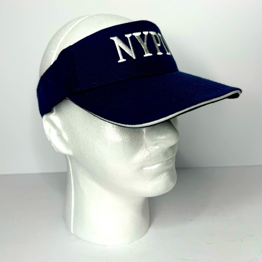 NYPD New York Police Department Adjustable Velcro Closure Souvenir Sun Visor Hat